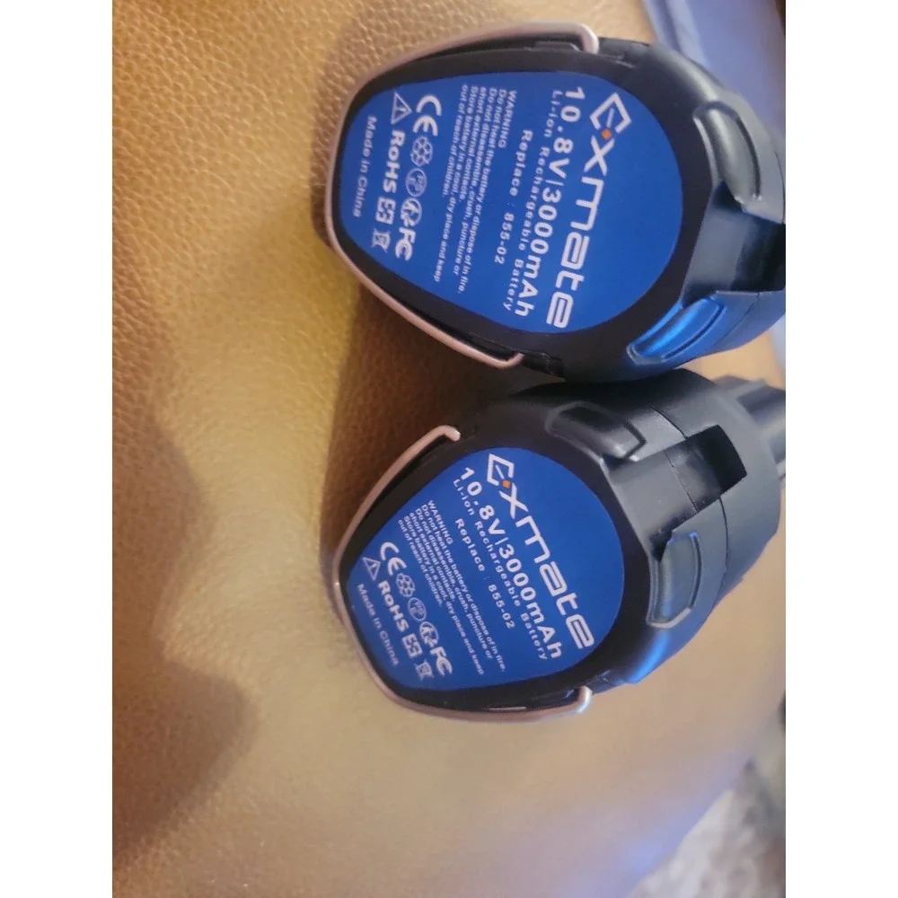 2Pcs 10.8V 3.5Ah Li-ion Battery For Dremel 855-02 855-01 8000-01 8001-01 8001-02